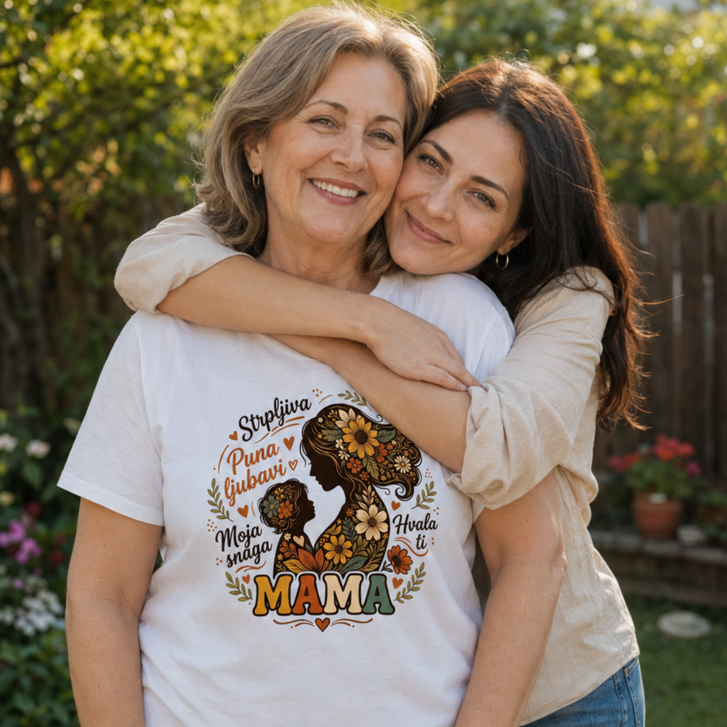 Majica - "Mama" – Strpljiva, Puna Ljubavi, Moja Snaga