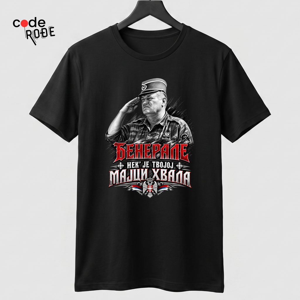 mock up crne majice patriotske coderodje majice sa stampom general