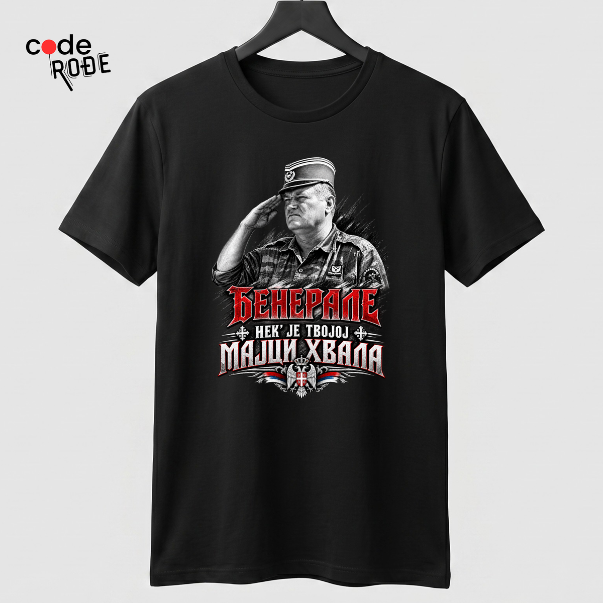 mock up crne majice patriotske coderodje majice sa stampom general